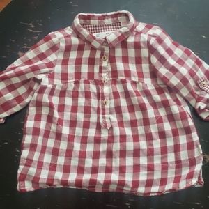 Zara baby tunic style shirt/dress